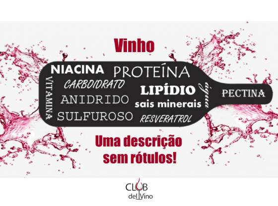 composição do vinho