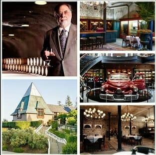 Francis Ford Coppola Winery - o interno