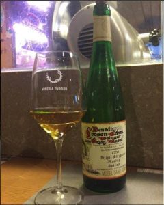 Riesling in un bicchiere