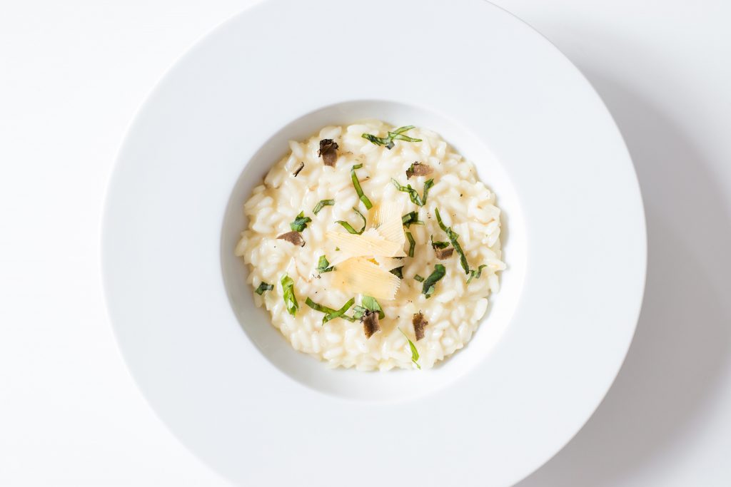 Risotto e vino