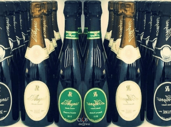 champagne pugliese della cantina D'Arapri in bottiglie