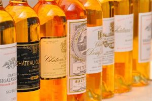 Sauternes sweet wine 