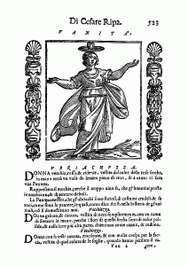 Vanity, l'Iconologia di Cesare RIpa