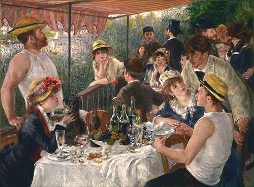 Le Déjeuner des Canotiers, Pierre-Auguste Renoir, 1881