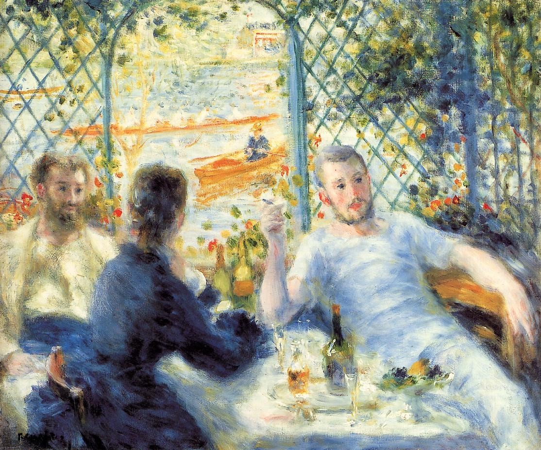 Dèjeuner au Bord de la Rivière, Renoir
