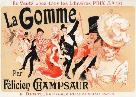 A French poster from the 1800's 